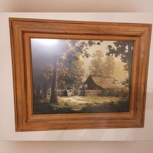 Obscurity framed, signed  print by Dalhart Windberg